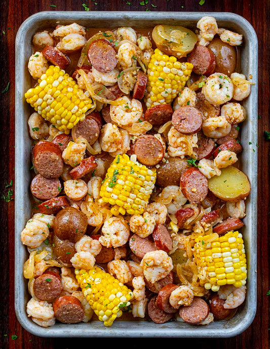 🔥 The TRIO – A Cajun Classic Side Dish! 🌽🥔🌭